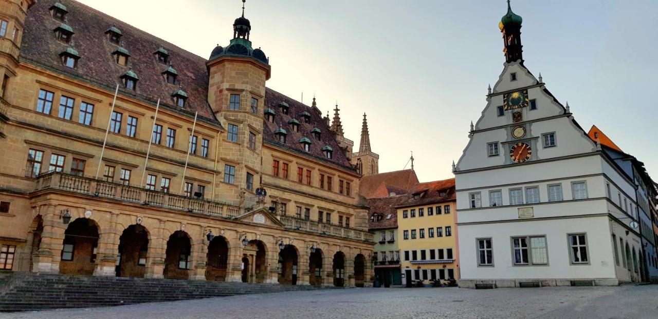 Boutiquehotel Goldene Rose - Self-Check-In Rothenburg ob der Tauber Zewnętrze zdjęcie
