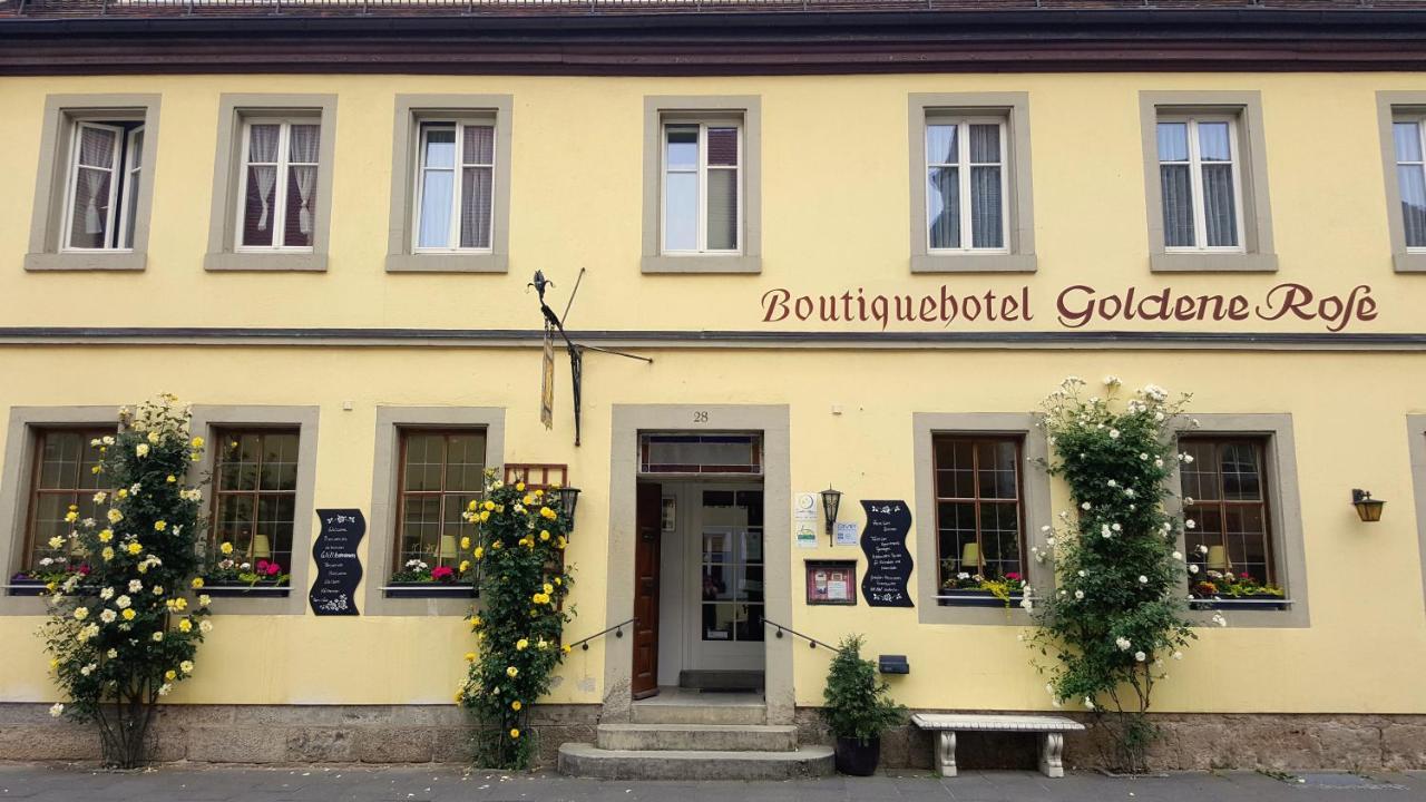 Boutiquehotel Goldene Rose - Self-Check-In Rothenburg ob der Tauber Zewnętrze zdjęcie