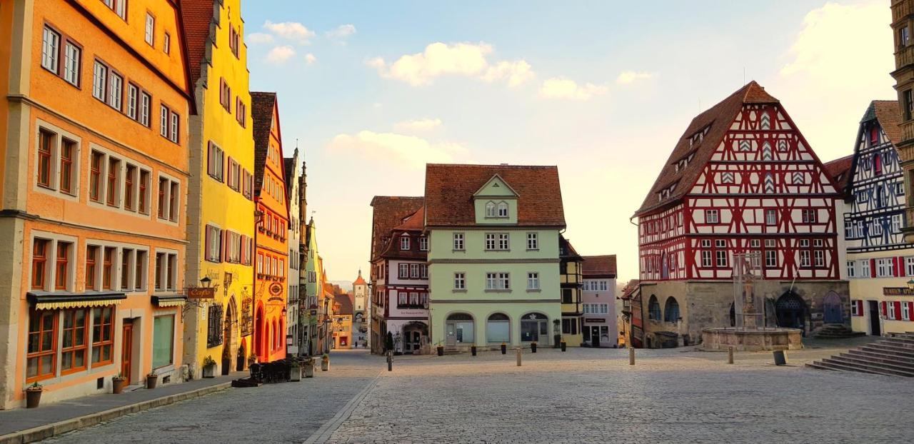 Boutiquehotel Goldene Rose - Self-Check-In Rothenburg ob der Tauber Zewnętrze zdjęcie