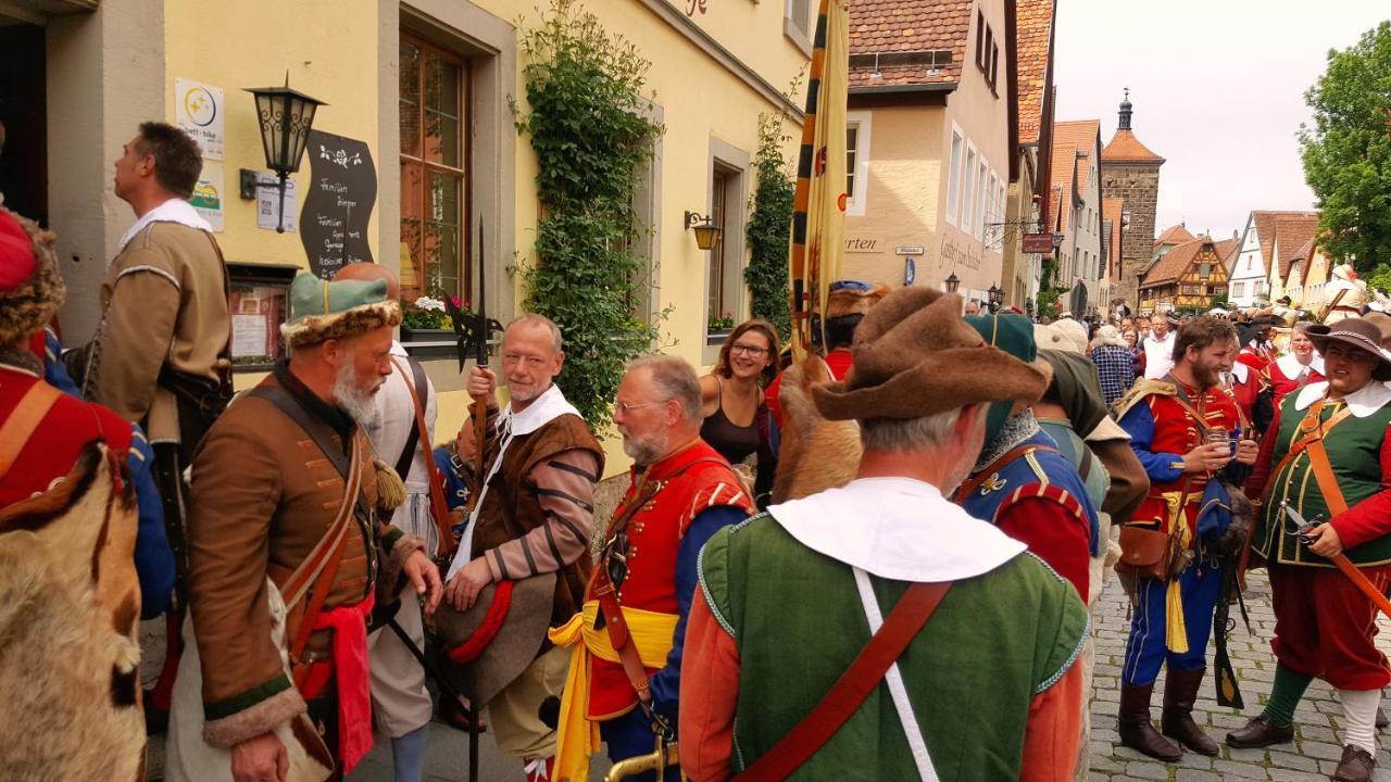 Boutiquehotel Goldene Rose - Self-Check-In Rothenburg ob der Tauber Zewnętrze zdjęcie