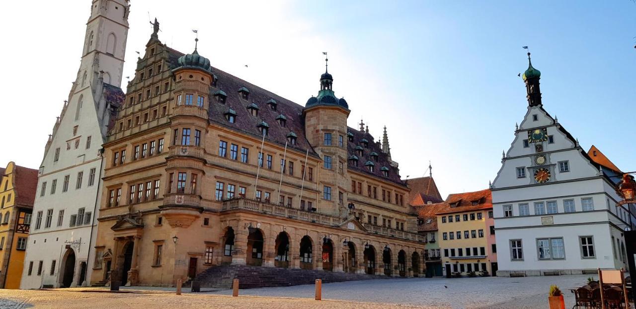 Boutiquehotel Goldene Rose - Self-Check-In Rothenburg ob der Tauber Zewnętrze zdjęcie